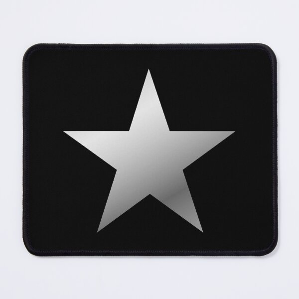 Item preview, Silver Star with Metallic Effect designed and sold by STUDIO-72.