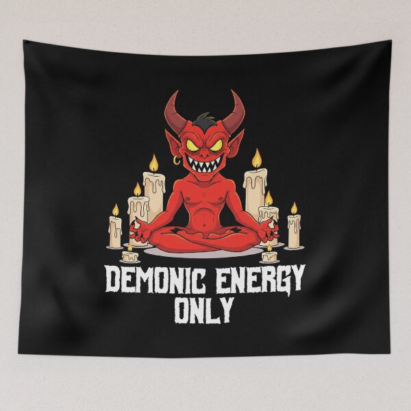 Item preview, DEMONIC ENERGY ONLY - DEMON HALLOWEEN designed and sold by KEF Custom.