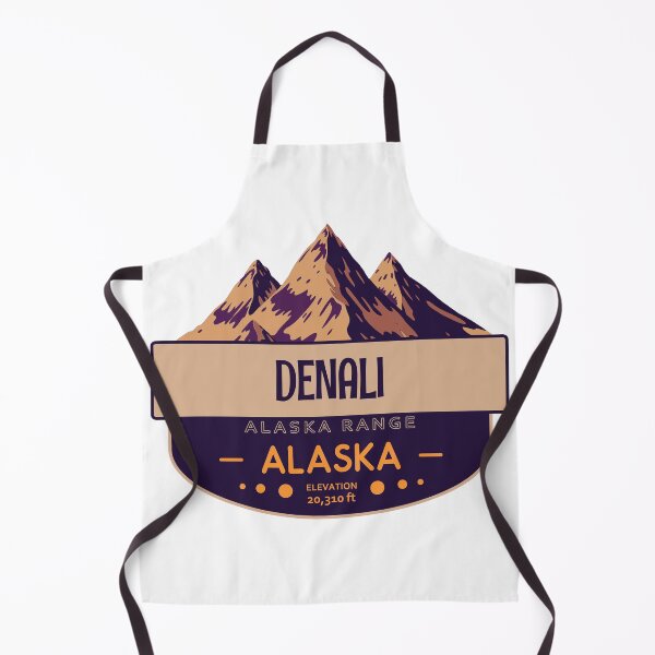 Item preview, Denali, Alaska Range, Alaska, Mountain Badge designed and sold by Wanderful-roads.