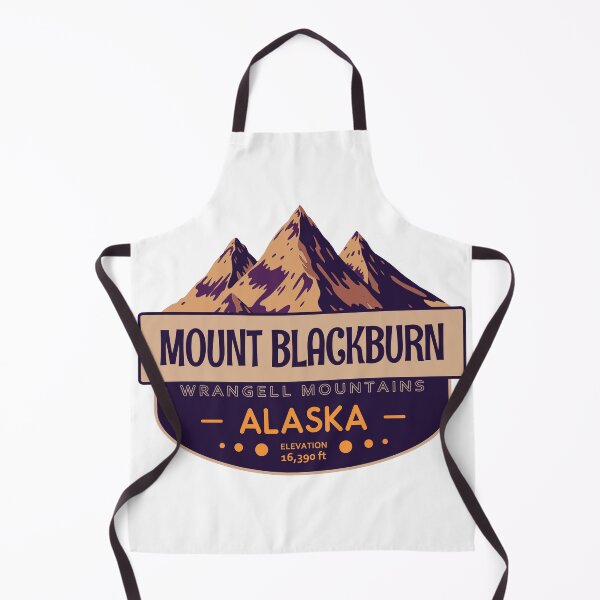 Item preview, Mount Blackburn, Wrangell Mountains, Alaska, Mountain Badge designed and sold by Wanderful-roads.