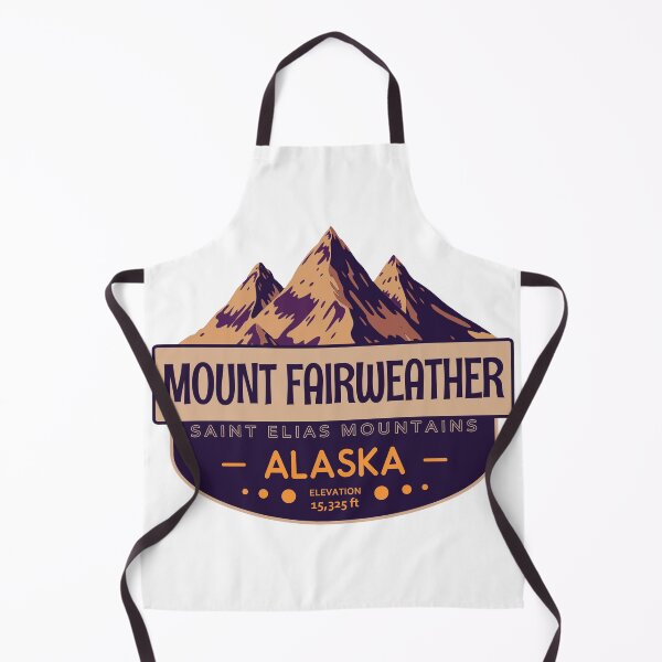 Item preview, Mount Fairweather, Saint Elias Mountains, Alaska, Mountain Badge designed and sold by Wanderful-roads.