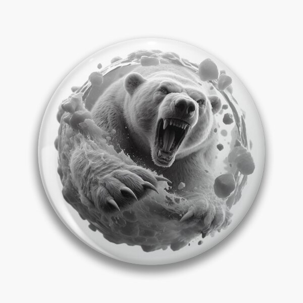 Item preview, Polar bear attack designed and sold by Telrandir.