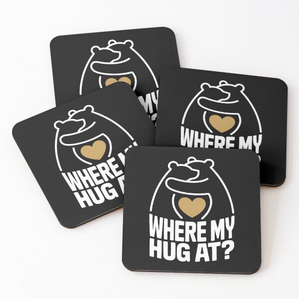 Item preview, Where My Hug At - This gift is perfect for anyone who loves cute things, enjoys hugs, and appreciates a soft, emotional aesthetic. designed and sold by ZyziowskyArt.
