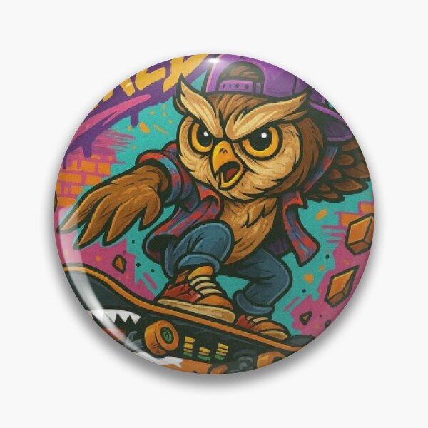 Item preview, Night Watch Owl – Cyber Sentinel designed and sold by littlestore.