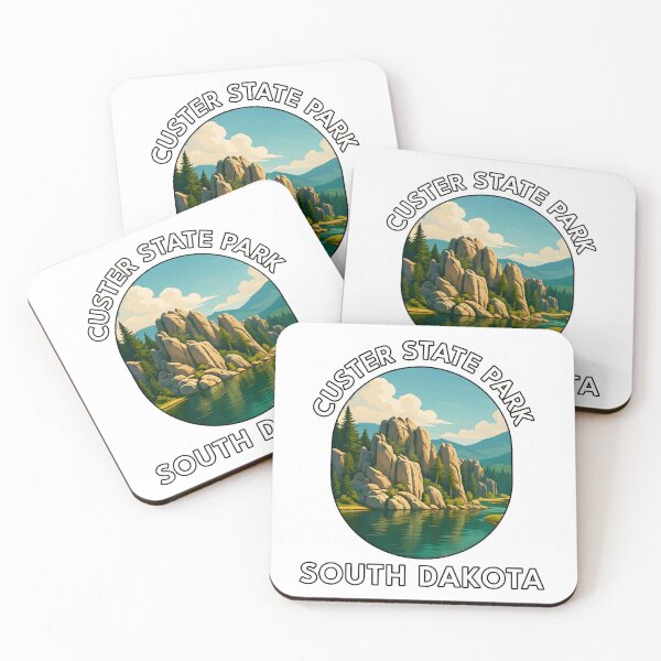 Item preview, Custer State Park South Dakota – Scenic Black Hills Travel Poster designed and sold by inkNext.