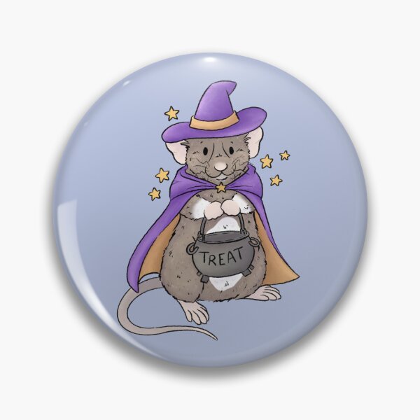 Item preview, Trick or Treat Rats - Witch designed and sold by sillybadger.