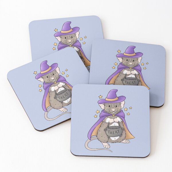 Item preview, Trick or Treat Rats - Witch designed and sold by sillybadger.