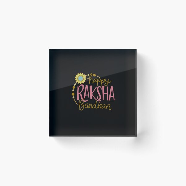 Item preview, Colorful Raksha Bandhan Wishes designed and sold by Funneatlife.
