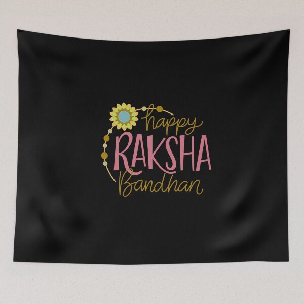 Item preview, Colorful Raksha Bandhan Wishes designed and sold by Funneatlife.