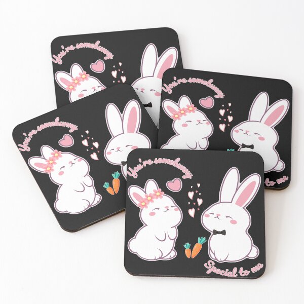 Item preview, You're Somebunny Special – Cute Bunny Couple designed and sold by minibrainco.