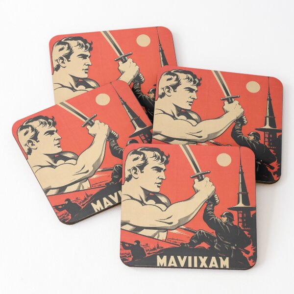 Item preview, Vintage Russian Style Poster designed and sold by KALEIDOSCOPE UK.