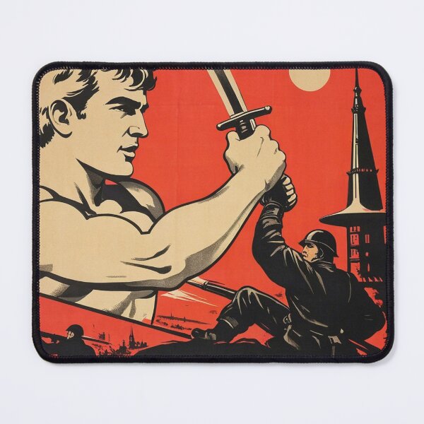 Item preview, Vintage Russian Style Poster designed and sold by KALEIDOSCOPE UK.