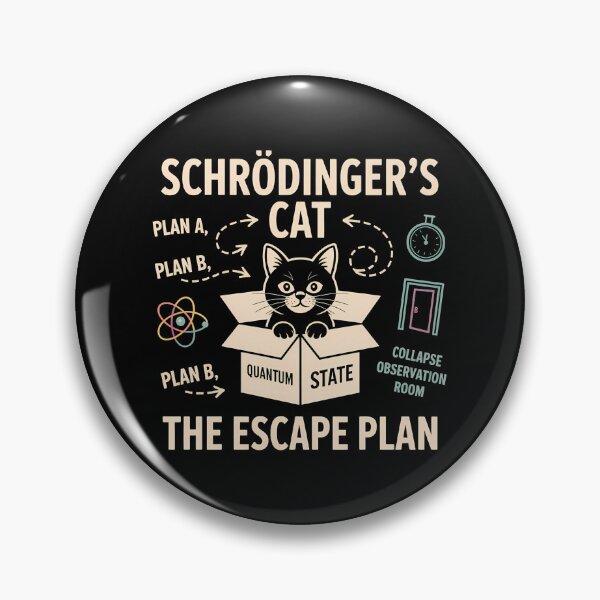 Item preview, Schrödingers Cat the Escape Plan designed and sold by Marblaes00.