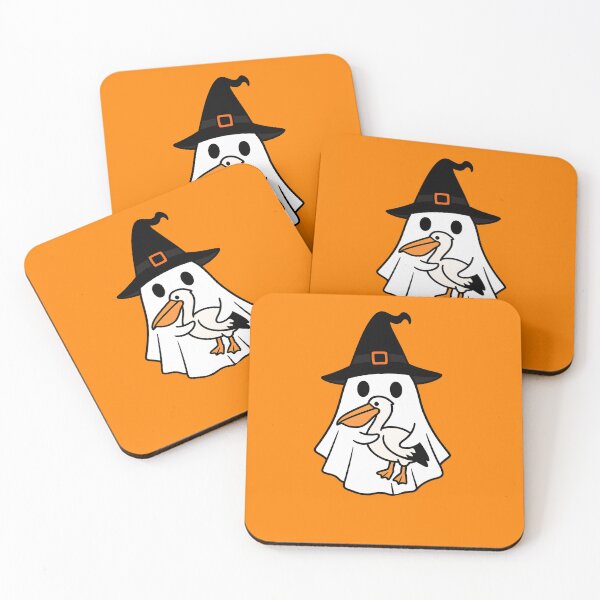 Item preview, Pelican Halloween Ghost Witch Hat Animal Lovers Boys Girls Kids designed and sold by FurryHavenPH.