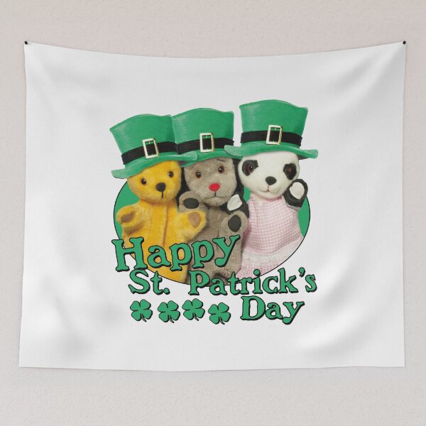 Item preview, Sooty Happy St Patrick's Day Sooty Sweep & Soo designed and sold by All-And-Every.