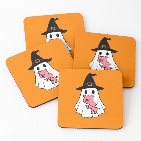 Item preview, Pig Halloween Ghost Witch Hat Animal Lovers Boys Girls Kids designed and sold by FurryHavenPH.
