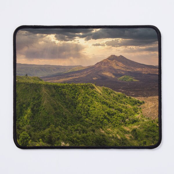 Item preview, View towards Mount Merapi designed and sold by David Bowman.