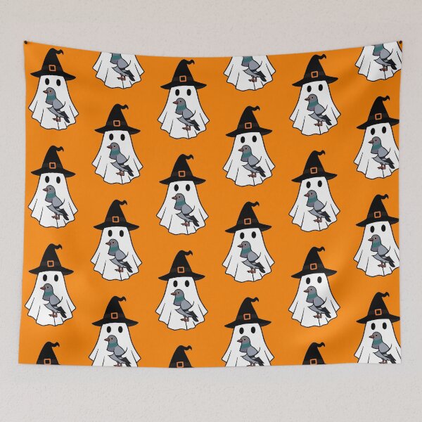 Item preview, Pigeon Halloween Ghost Witch Hat Animal Lovers Boys Girls Kids designed and sold by FurryHavenPH.
