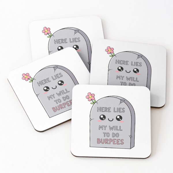 Item preview, The Grave of My Burpee Motivation designed and sold by ericvonberner.