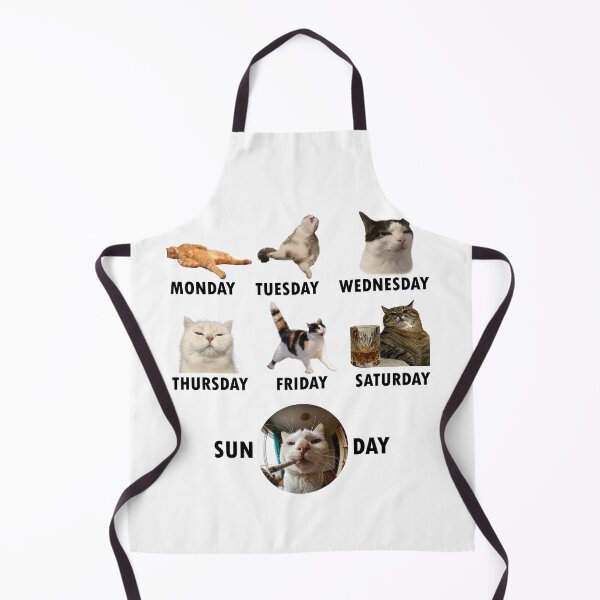 Item preview, Seven Days Seven Moods Cat designed and sold by AShanDome.