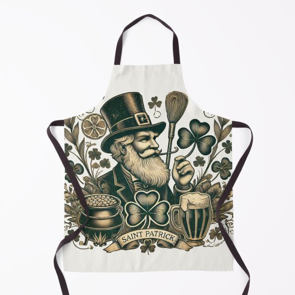 Item preview, Saint Patrick's Festive Spirit with Shamrocks, Gold and Ale designed and sold by freackly.