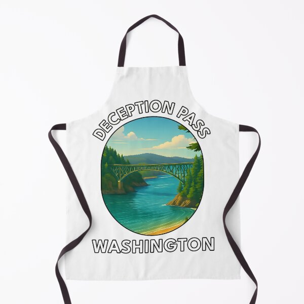 Item preview, Deception Pass State Park Washington – Scenic Travel Poster designed and sold by inkNext.