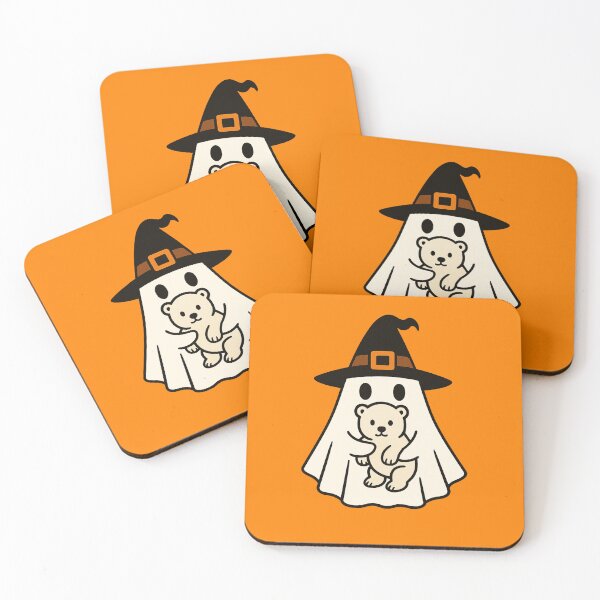 Item preview, Polar Bear Halloween Ghost Witch Hat Animal Lovers Boys Girls Kids designed and sold by FurryHavenPH.