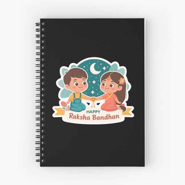 Item preview, Cute Raksha Bandhan Cartoon Siblings designed and sold by Funneatlife.