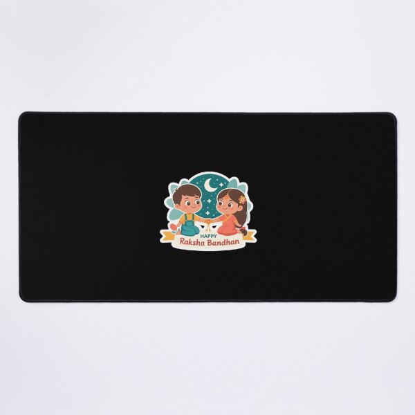 Item preview, Cute Raksha Bandhan Cartoon Siblings designed and sold by Funneatlife.