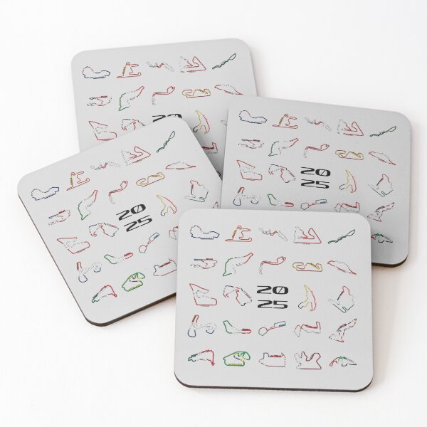Item preview, F1 2025 Circuits designed and sold by ilustralima.