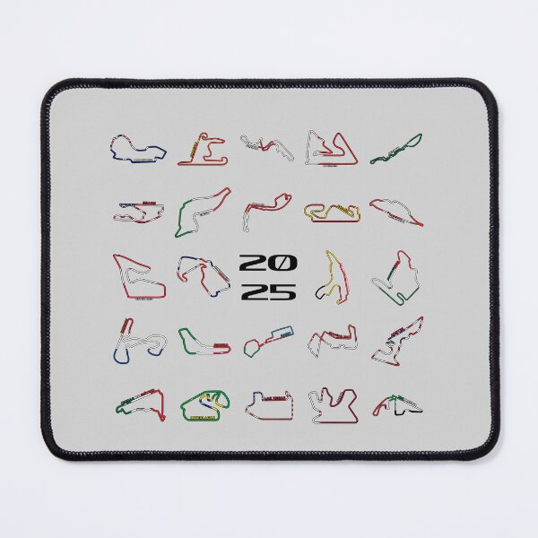 Item preview, F1 2025 Circuits designed and sold by ilustralima.