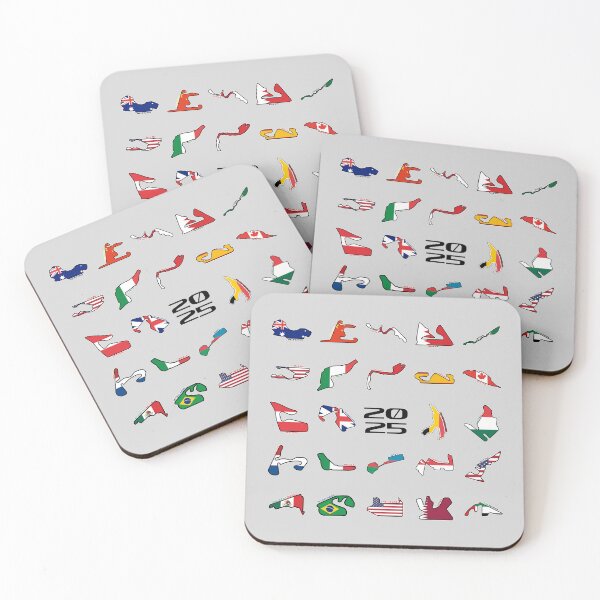Item preview, F1 2025 Circuits V2 designed and sold by ilustralima.