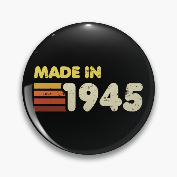 Item preview, Made In 1945 80th Birthday designed and sold by thepixelgarden.
