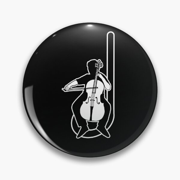 Item preview, Cellist with Half Note designed and sold by barmalisiRTB.