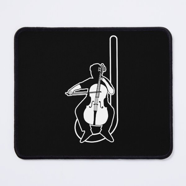 Item preview, Cellist with Half Note designed and sold by barmalisiRTB.