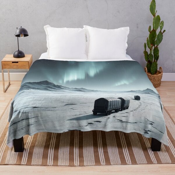 Item preview, Journey Through the Frozen Aurora designed and sold by oanaunciuleanu.