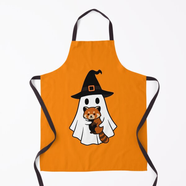 Item preview, Red Panda Halloween Ghost Witch Hat Animal Lovers Boys Girls Kids designed and sold by FurryHavenPH.