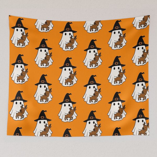 Item preview, Reindeer Halloween Ghost Witch Hat Animal Lovers Boys Girls Kids designed and sold by FurryHavenPH.