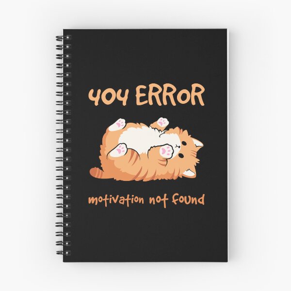 Item preview, 404 ERROR Motivation not found designed and sold by NitsuNitsu.