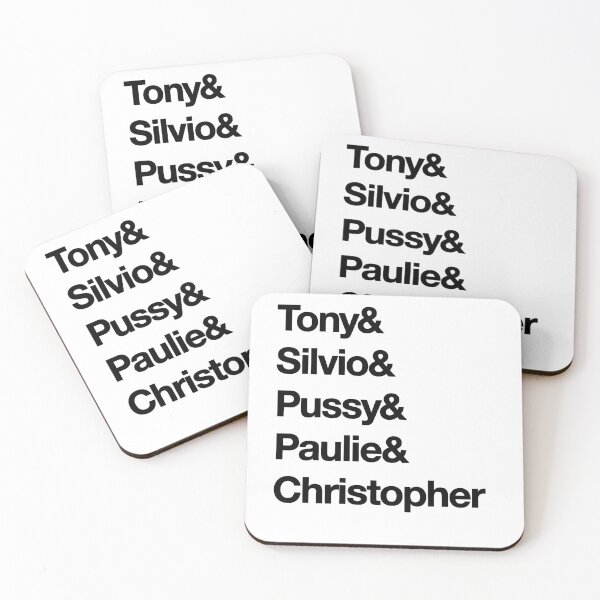 Artikelvorschau, Tony & Silvio & Pussy & Paulie & Christopher entworfen und verkauft von Moltisanti's ⭐ ⭐ ⭐ ⭐ ⭐.