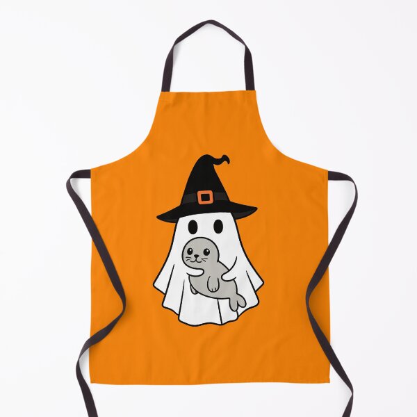 Item preview, Seal Halloween Ghost Witch Hat Animal Lovers Boys Girls Kids designed and sold by FurryHavenPH.