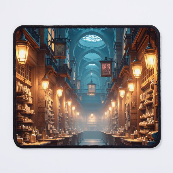 Item preview, The Enchanted Library of Timeless Knowledge designed and sold by oanaunciuleanu.