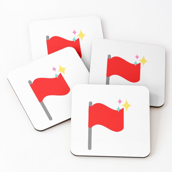 Item preview, Red Flag Sparkle designed and sold by MoodPending.
