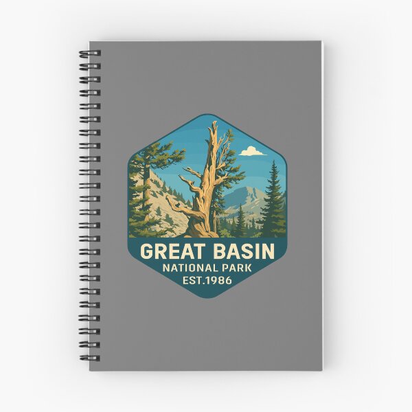 Item preview, Great Basin National Park Retro Desert Mountain Sticker designed and sold by Ismeal Von.