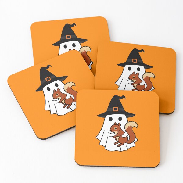 Item preview, Squirrel Halloween Ghost Witch Hat Animal Lovers Boys Girls Kids designed and sold by FurryHavenPH.