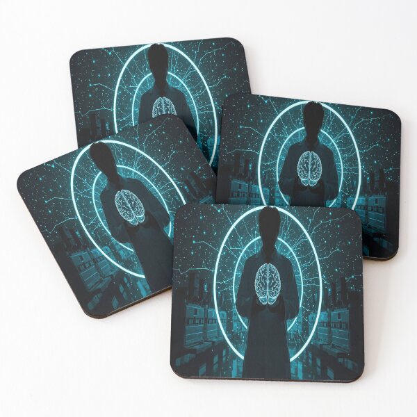 Item preview, Neuroscientist Brain Silhouette Medical Art designed and sold by Aicrag-Shop.
