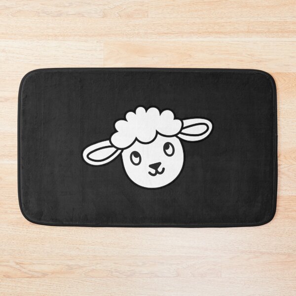 Item preview, Cute Cartoon Sheep Face – Funny Animal Icon designed and sold by Tanysha54.