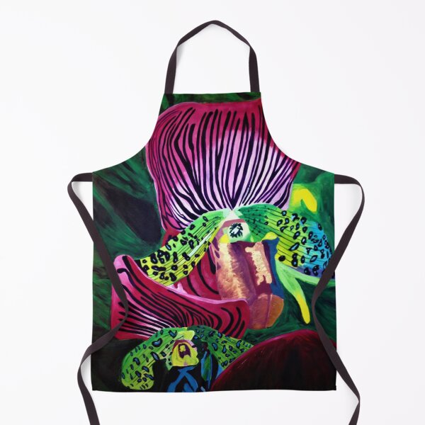 Artikelvorschau, Exotische Frauenschuhblume entworfen und verkauft von Becka Johnson Western Artwork.