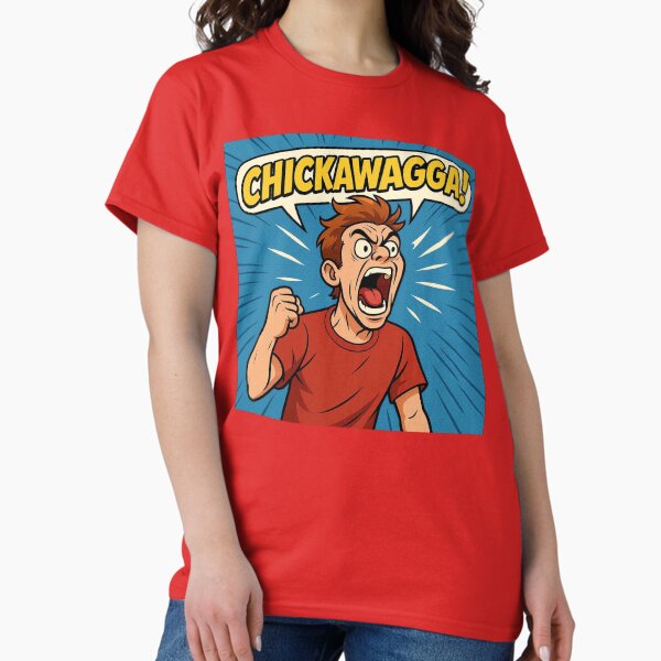 Item preview, "Chickawagga Shout - Comic Energy Burst" designed and sold by PickMeLGK.
