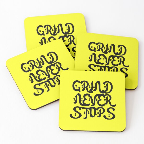 Item preview, Badass Gym Quote | Grind Never Stops designed and sold by typoinspired.